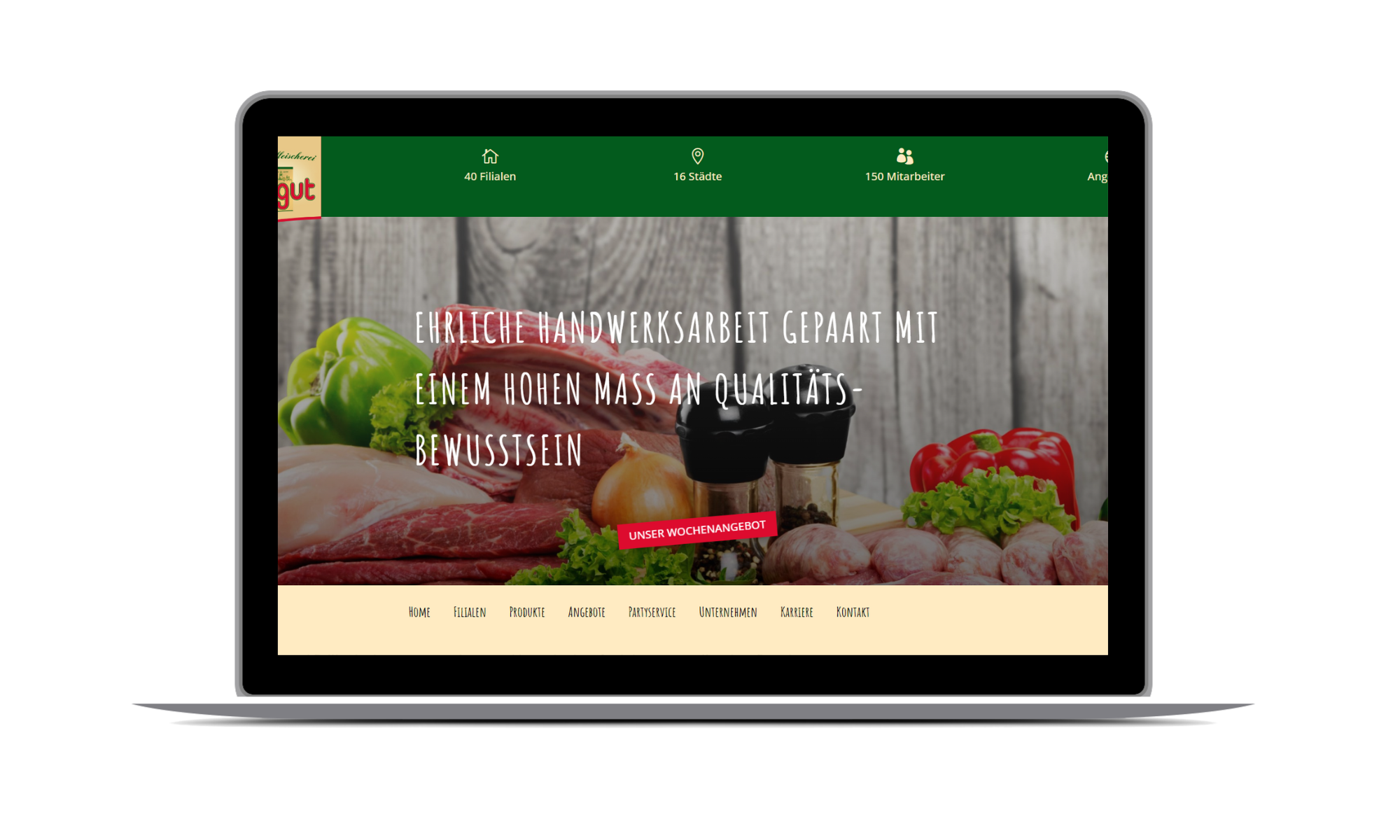 Website des Unternehmens Sogut