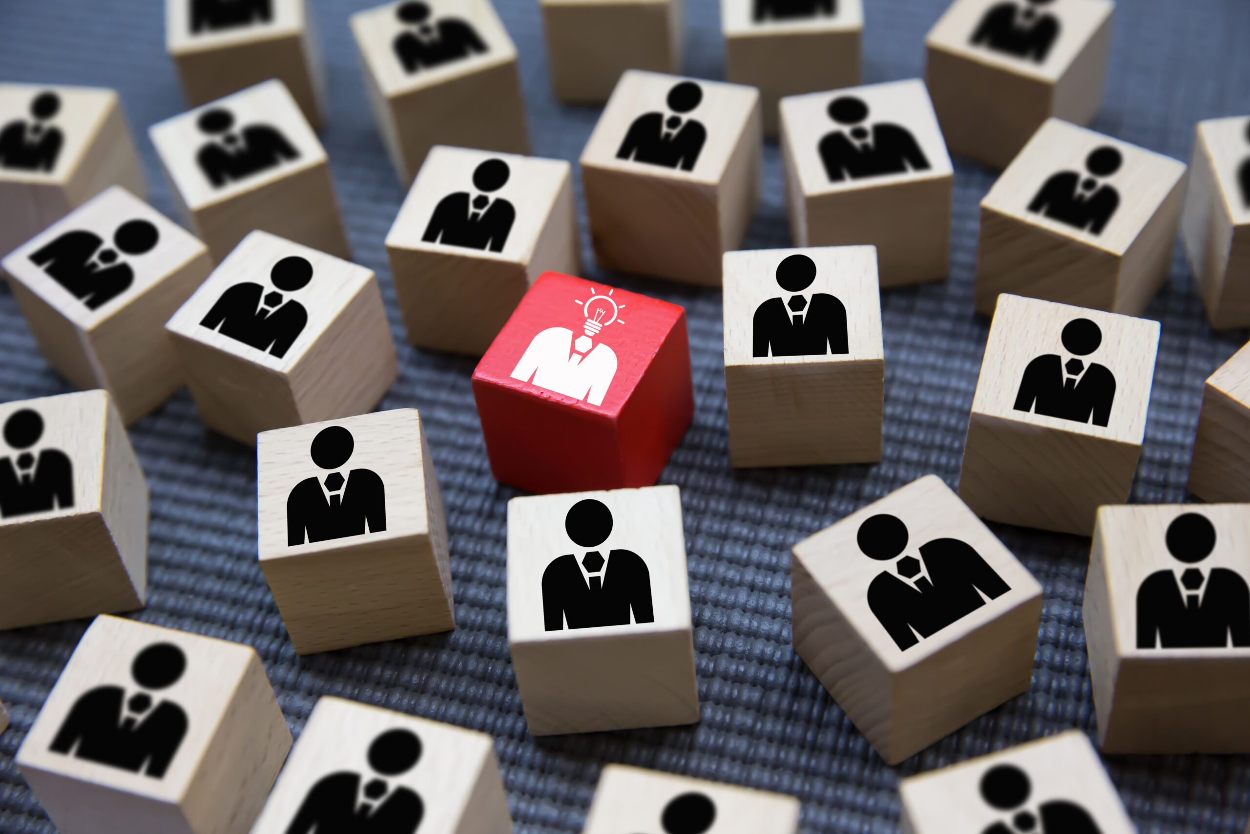 Würfel zum Thema Employer Branding