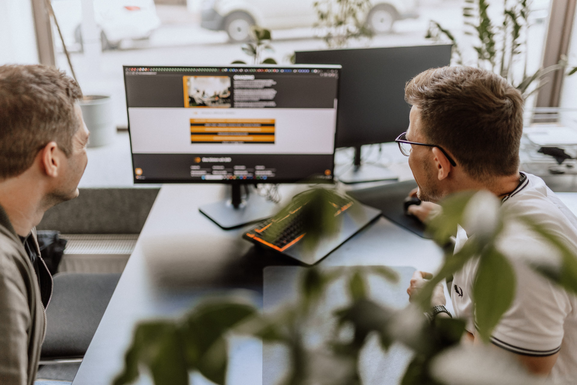 Projektarbeit im Webdesign mit einem Kunden von Omazing